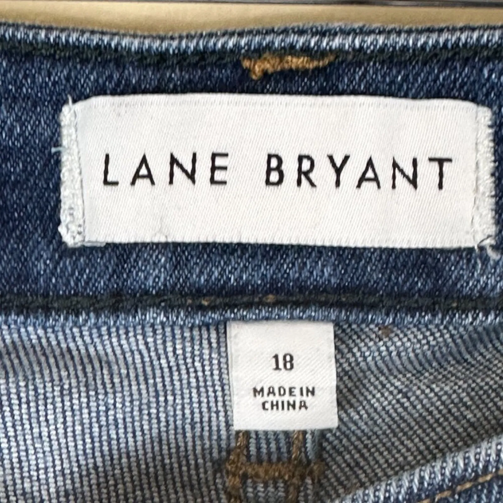 Lane Bryant Skinny Jeans Womens 18 Floral Embroidered Mid Rise Whimsy Boho - Image 6