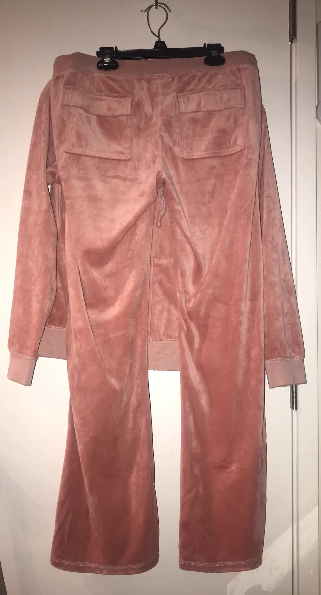 Pink Velour Track Set - Image 5