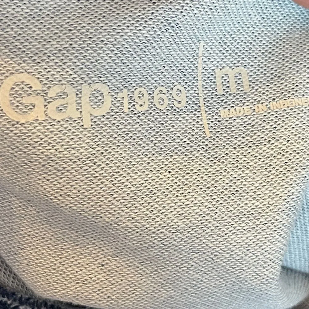 GAP 1969 Pullover Hoodie Blue - Image 3