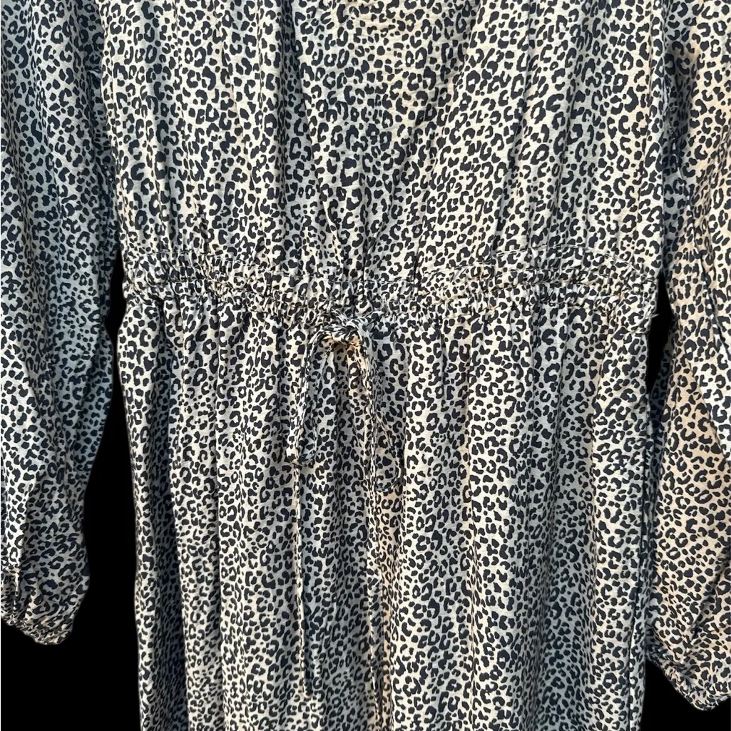 a new day Animal Print Long Sleeve Dress - Image 3