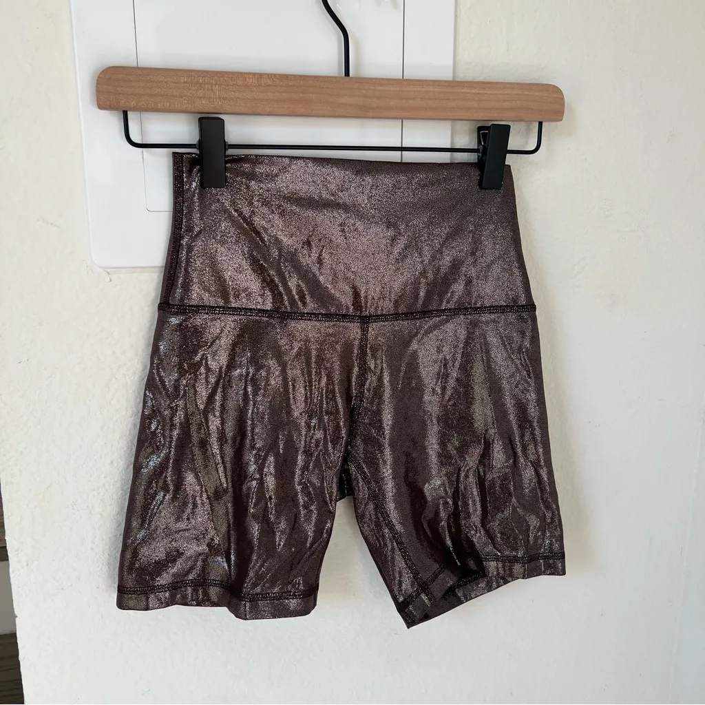 Lululemon Align™ High-Rise Short 6" in Brown Shine - Image 4