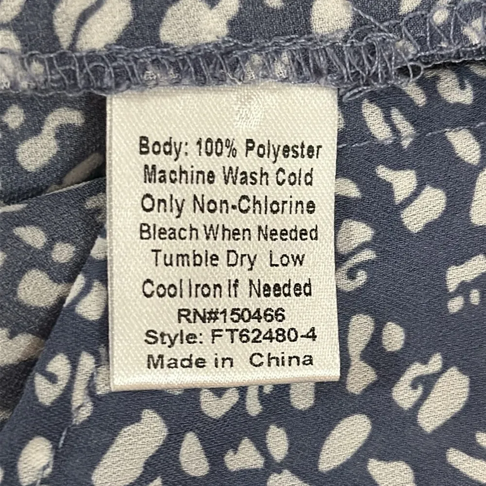 Tie Sleeve Blouse Sz L - Image 10