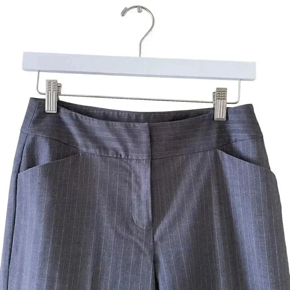 Jones New York Suit Striped Lined Stylish Professional Career Office Women’s Bla - Image 10