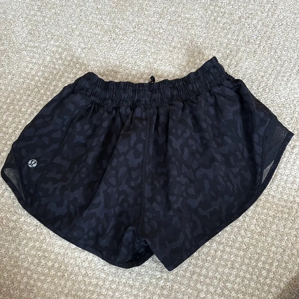 Black Spotted Hotty Hot Low-Rise Lined Shorts 2.5” - Image 3