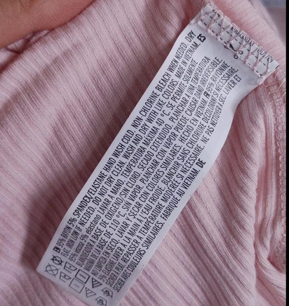 Forever 21 Ribbed Scoop Neck Baby Pink Bodysuit - Image 6