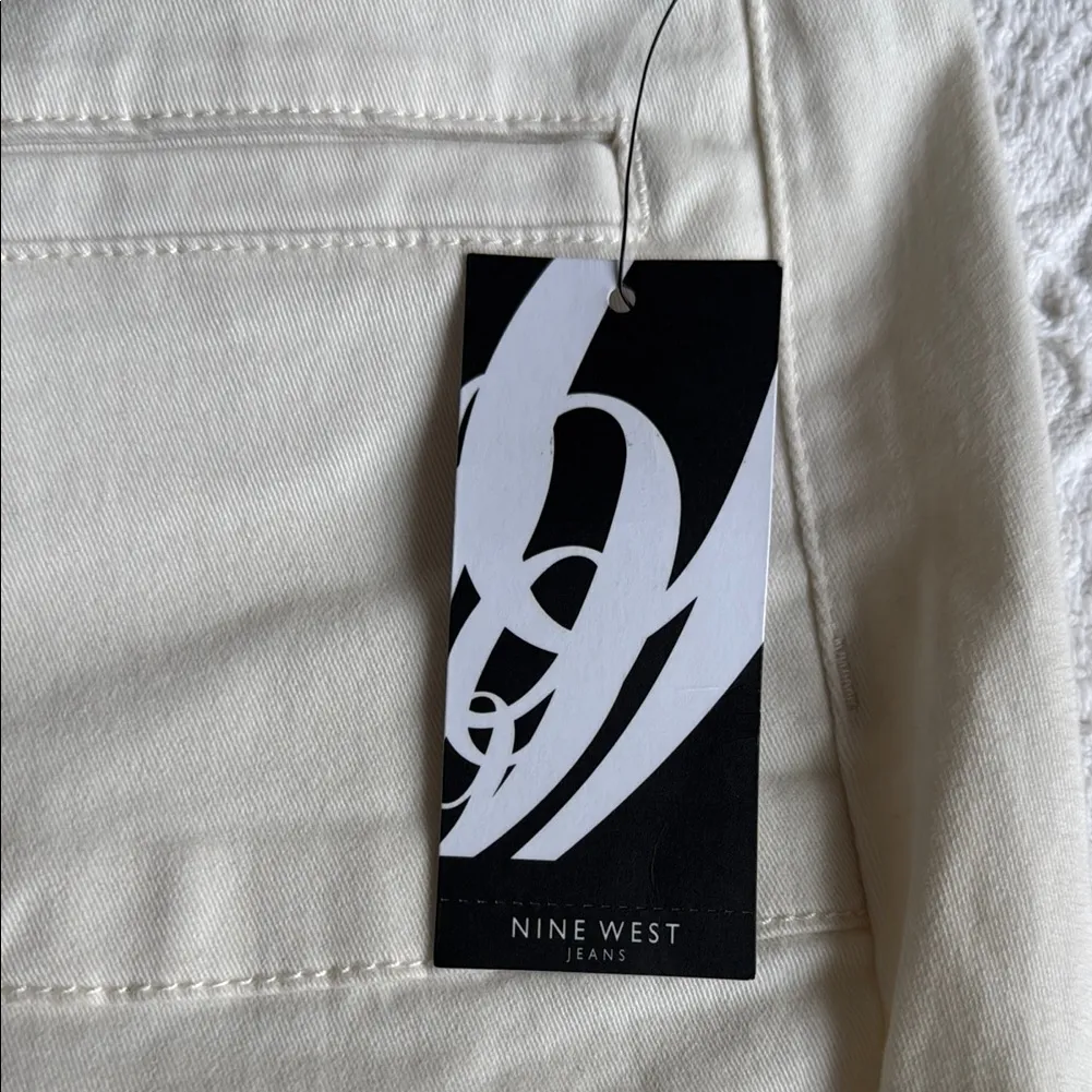 Nine West Cream Boot Cut Jeans - Image 2