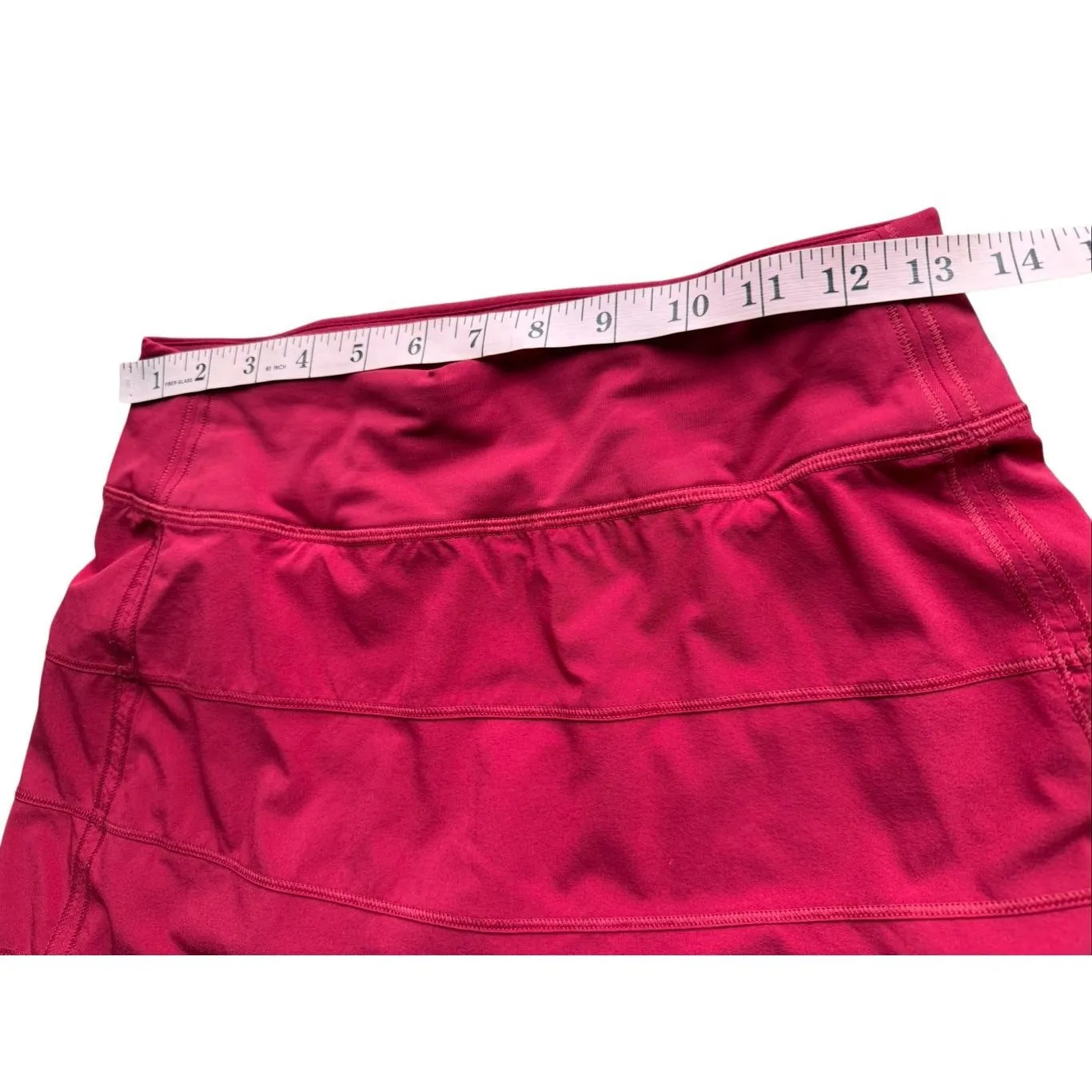 Lululemon Pace Rival Skirt 13" In Scarlet Red Size 4 - Image 11