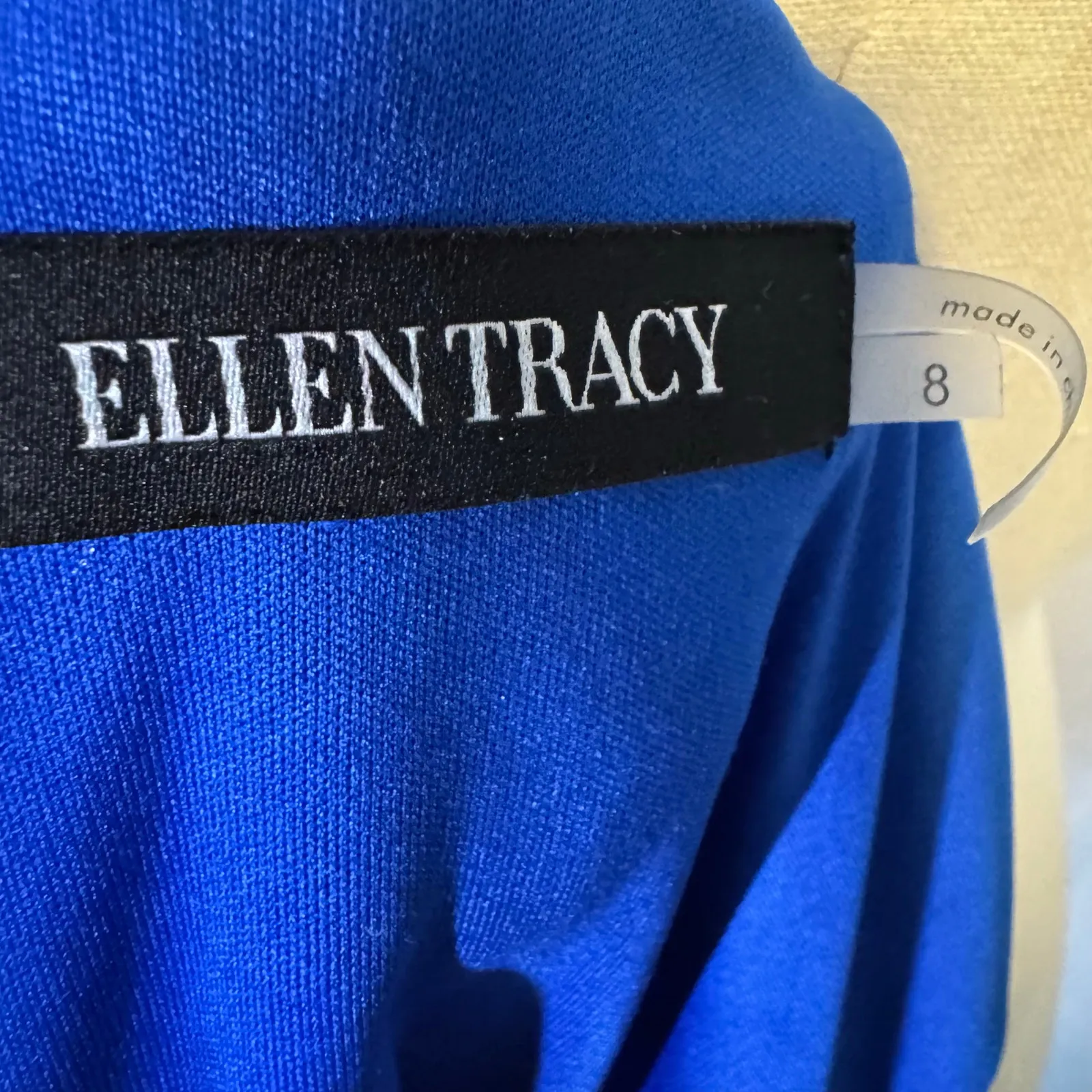 Eileen Tracy Kenya Embellished Woven Sheath Dress Women’s Size 8 - Image 8