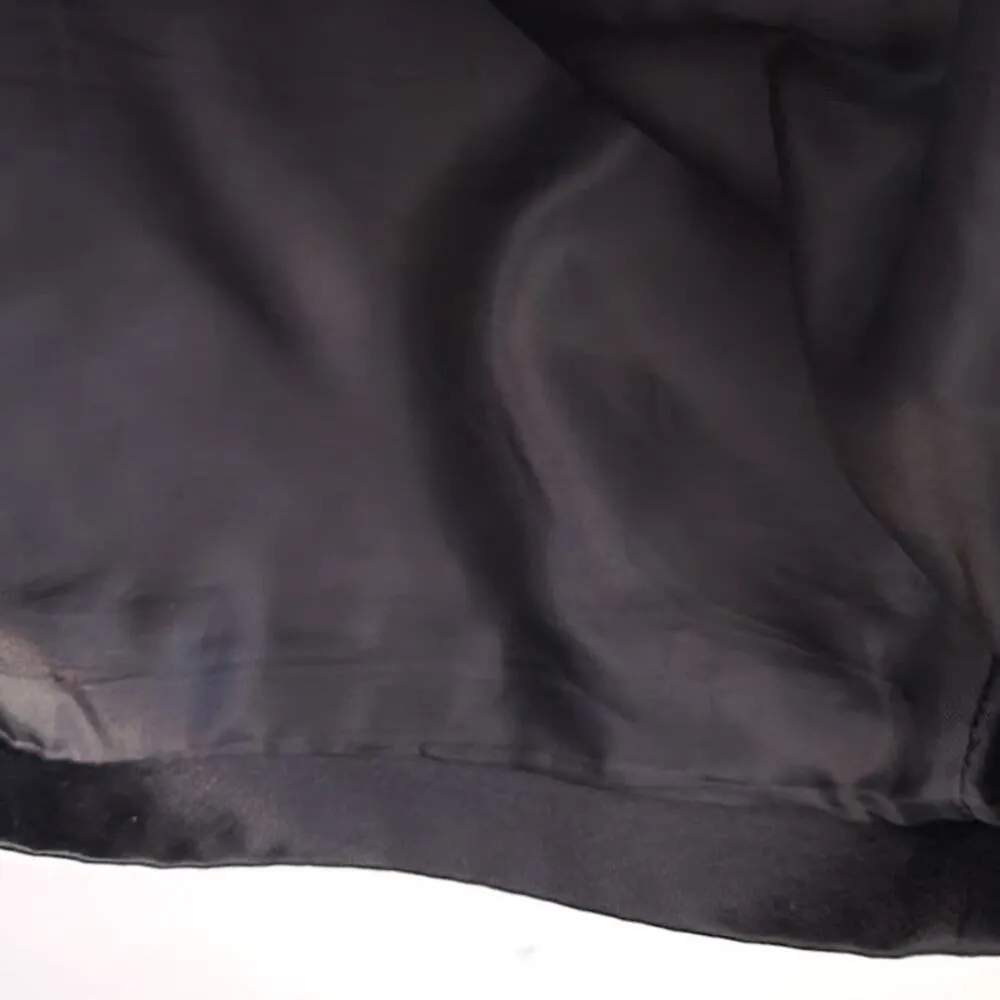 Carolina Herrera Rooster Feather Top Strapless Silk Blend Sheath Dress Black 10 - Image 11