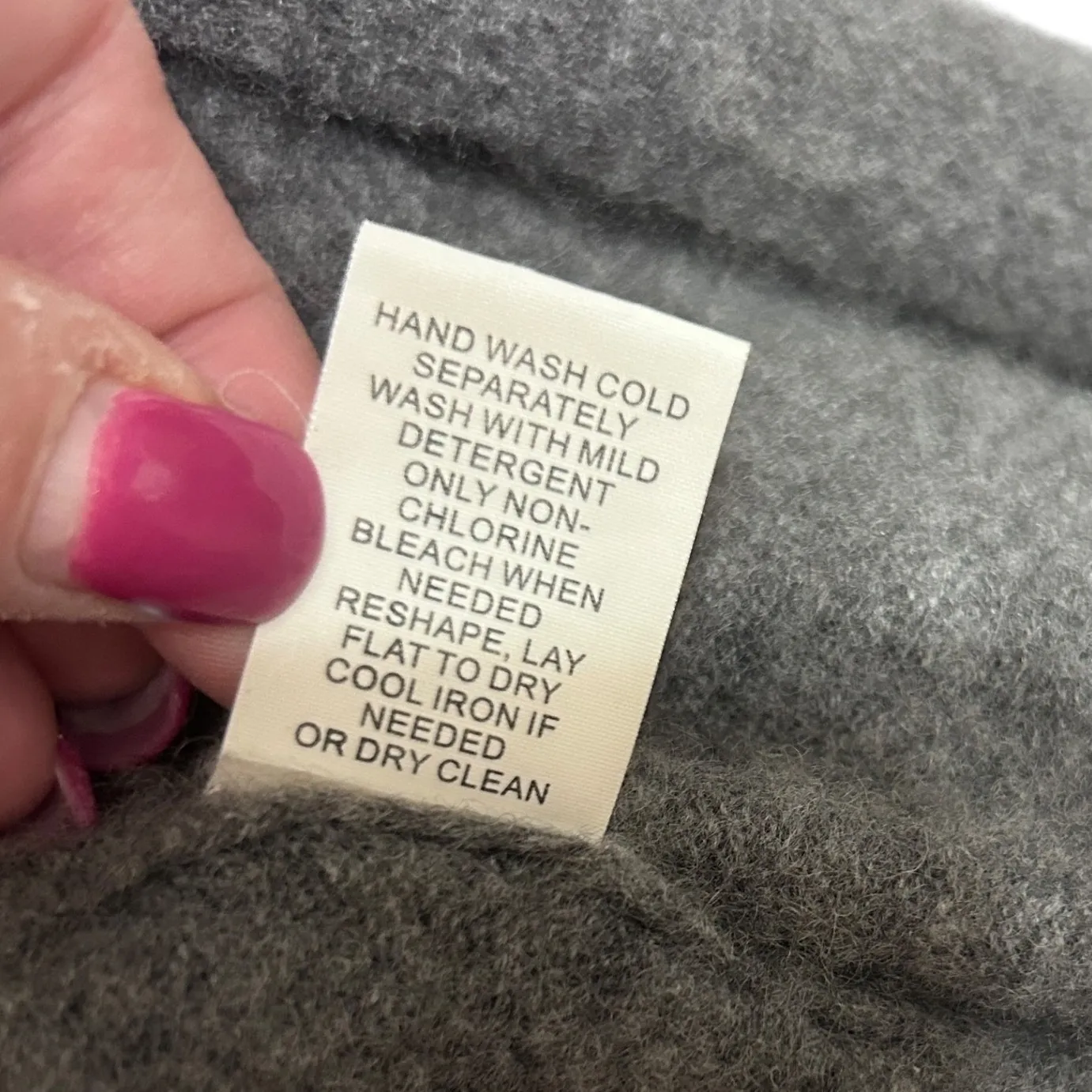 41 Hawthorn Womens Cashmere Cardigan Sweater M Gray Capsule Quiet Luxury Classic Size M - Image 7