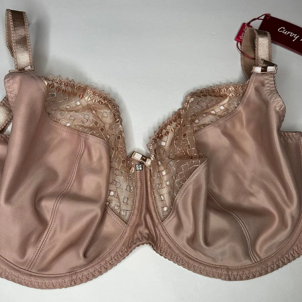 New Curvy Kate Tan Unlined full coverage Bra 28K Size undefined - Image 2