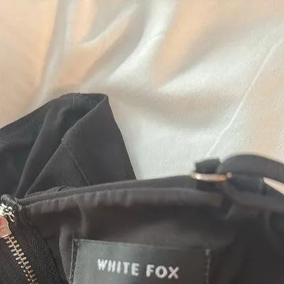 White Fox Black Corset - Image 6