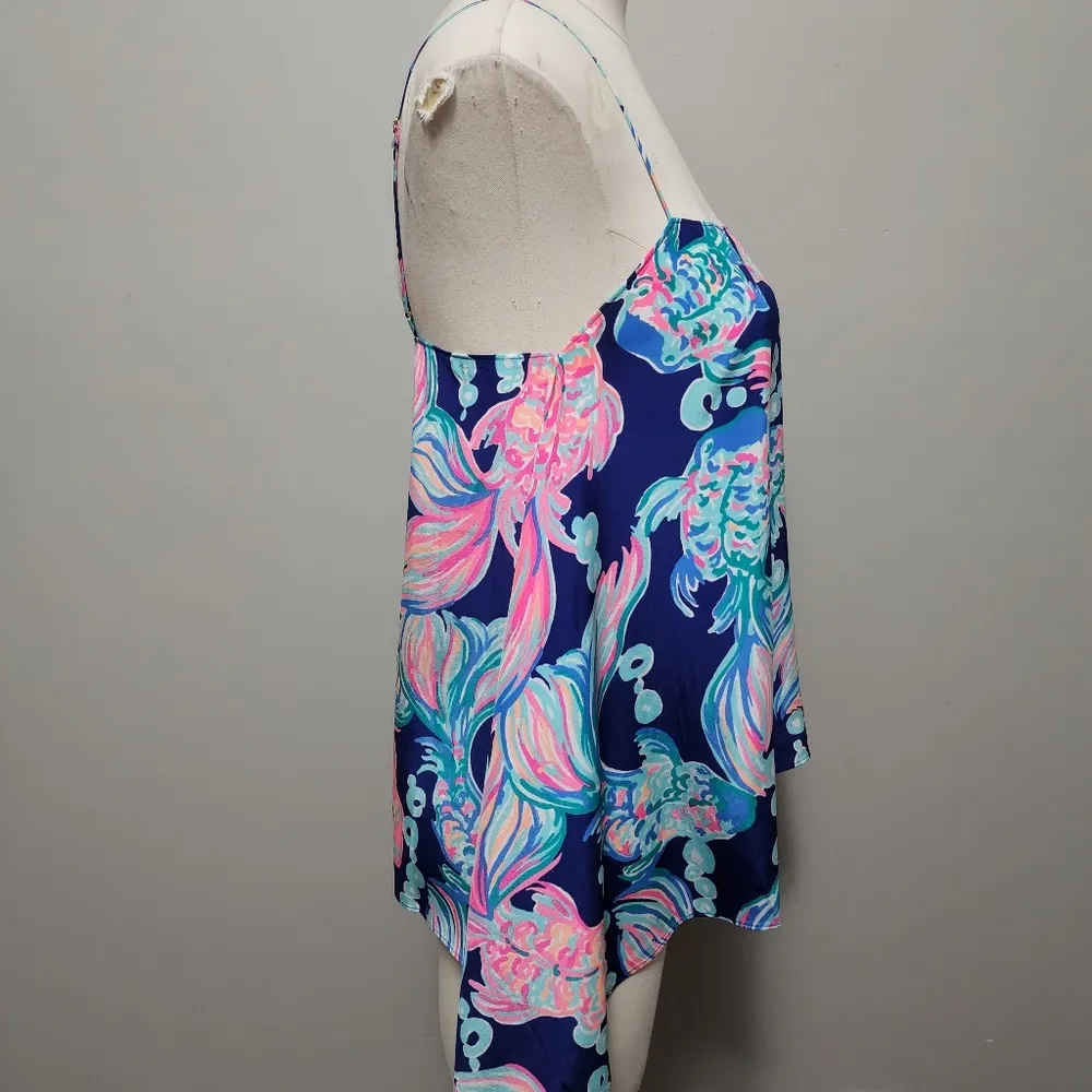 lilly pulitzer kimi silk dress SMALL VERY HTF Lilly Pulitzer