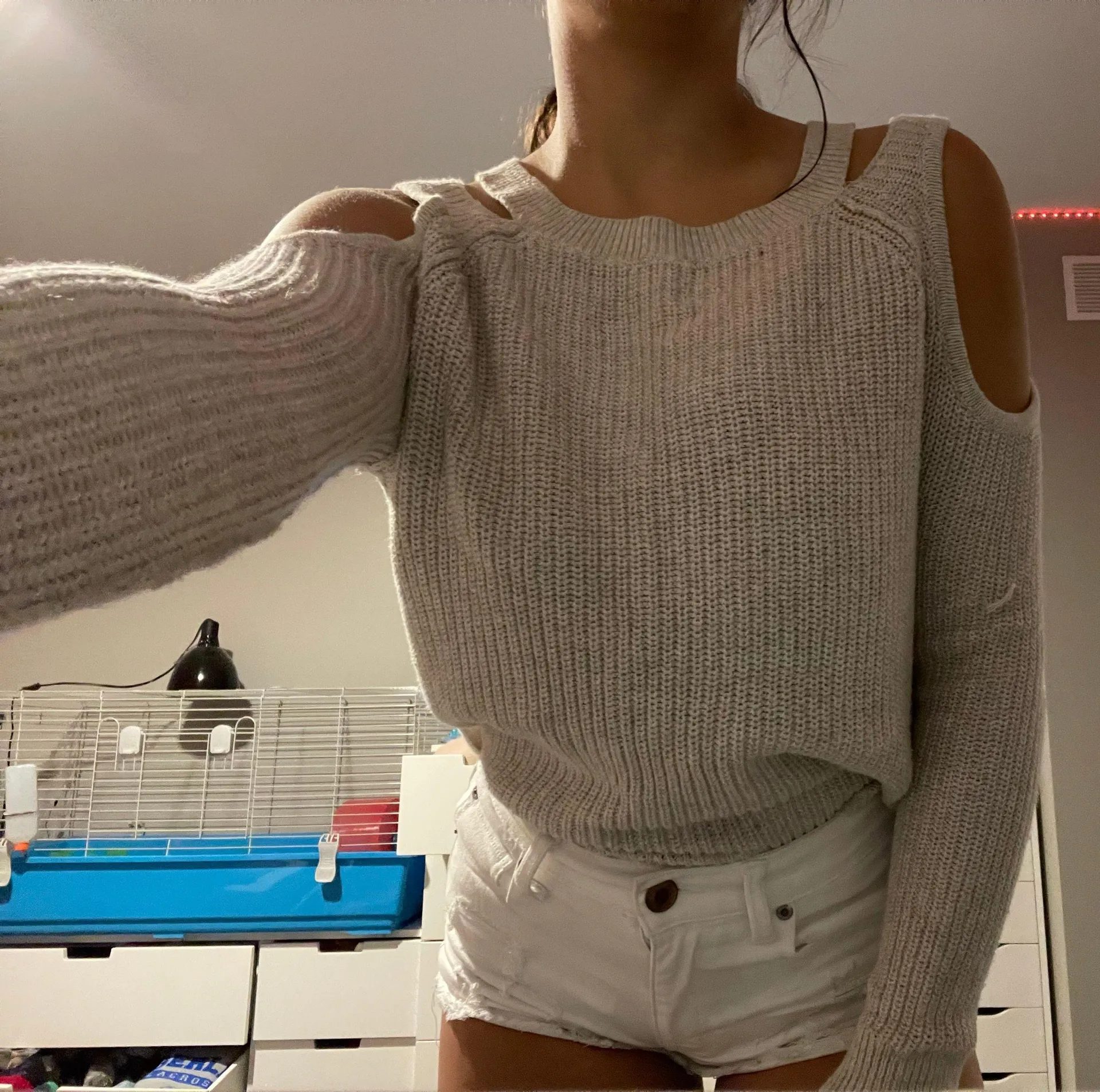 Cold Shoulder Sweater - Image 5
