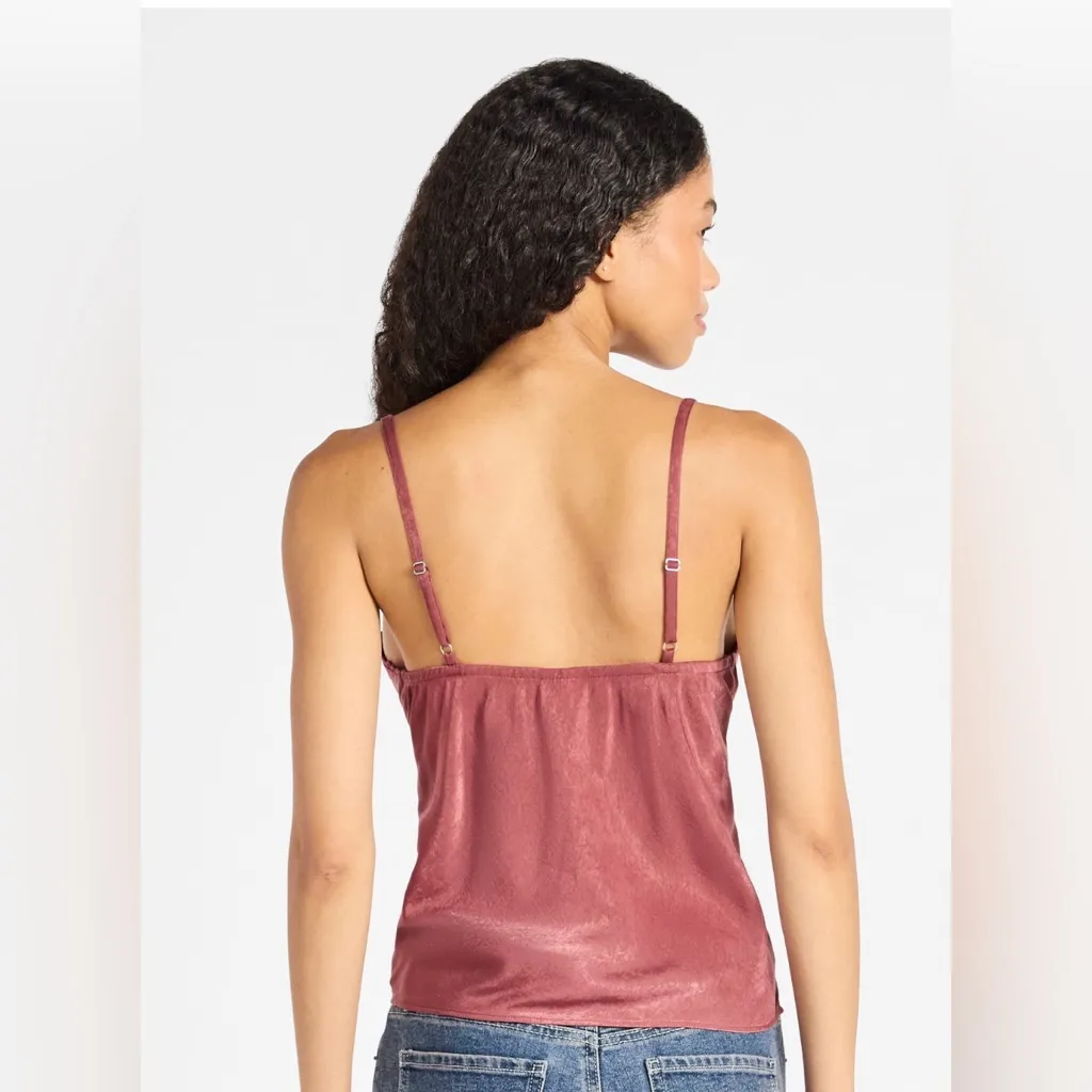 New! No Boundaries Wild Ginger Lace Cami Top - Image 2