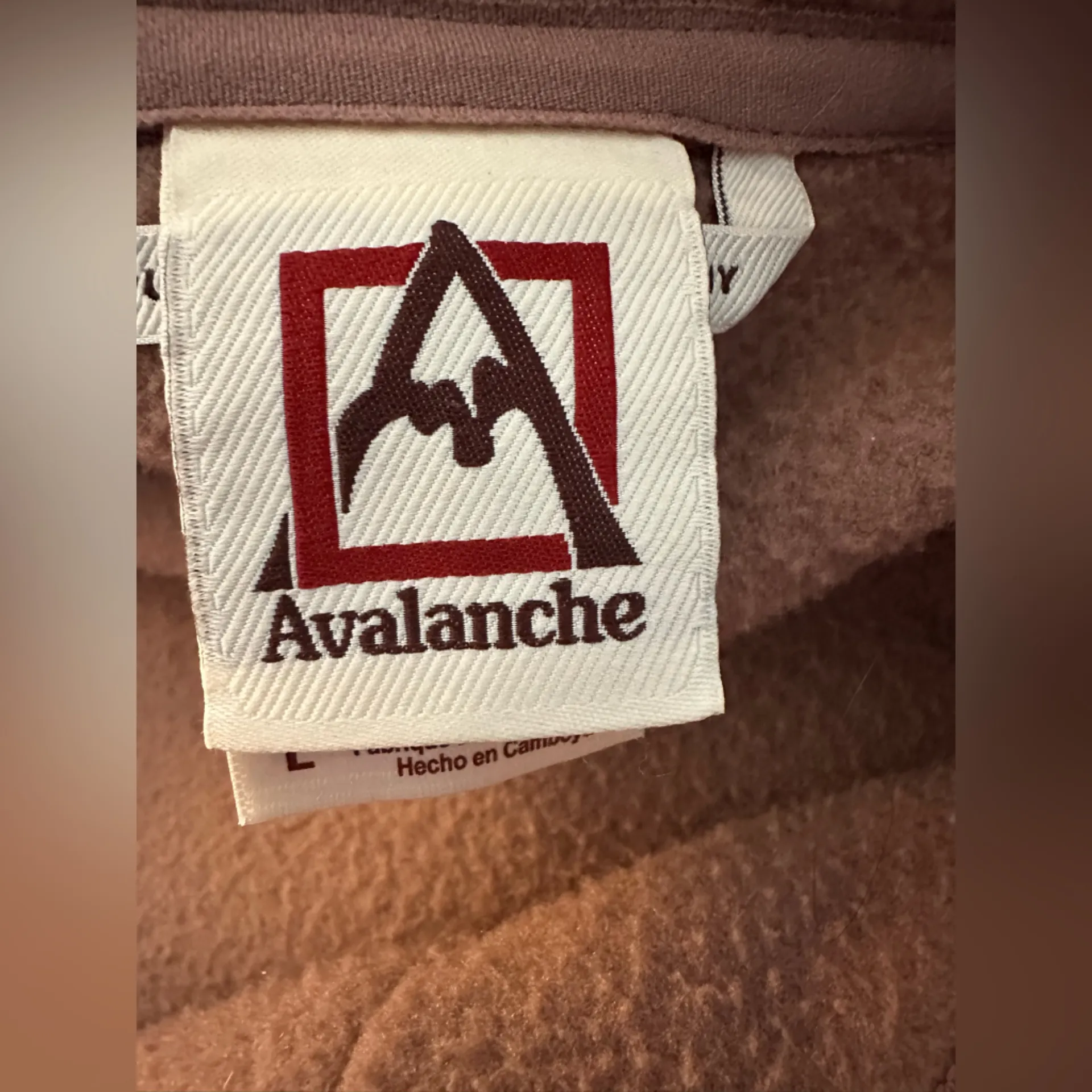 Avalanche Mauve Emily Sherpa Fleece Jacket - Image 3
