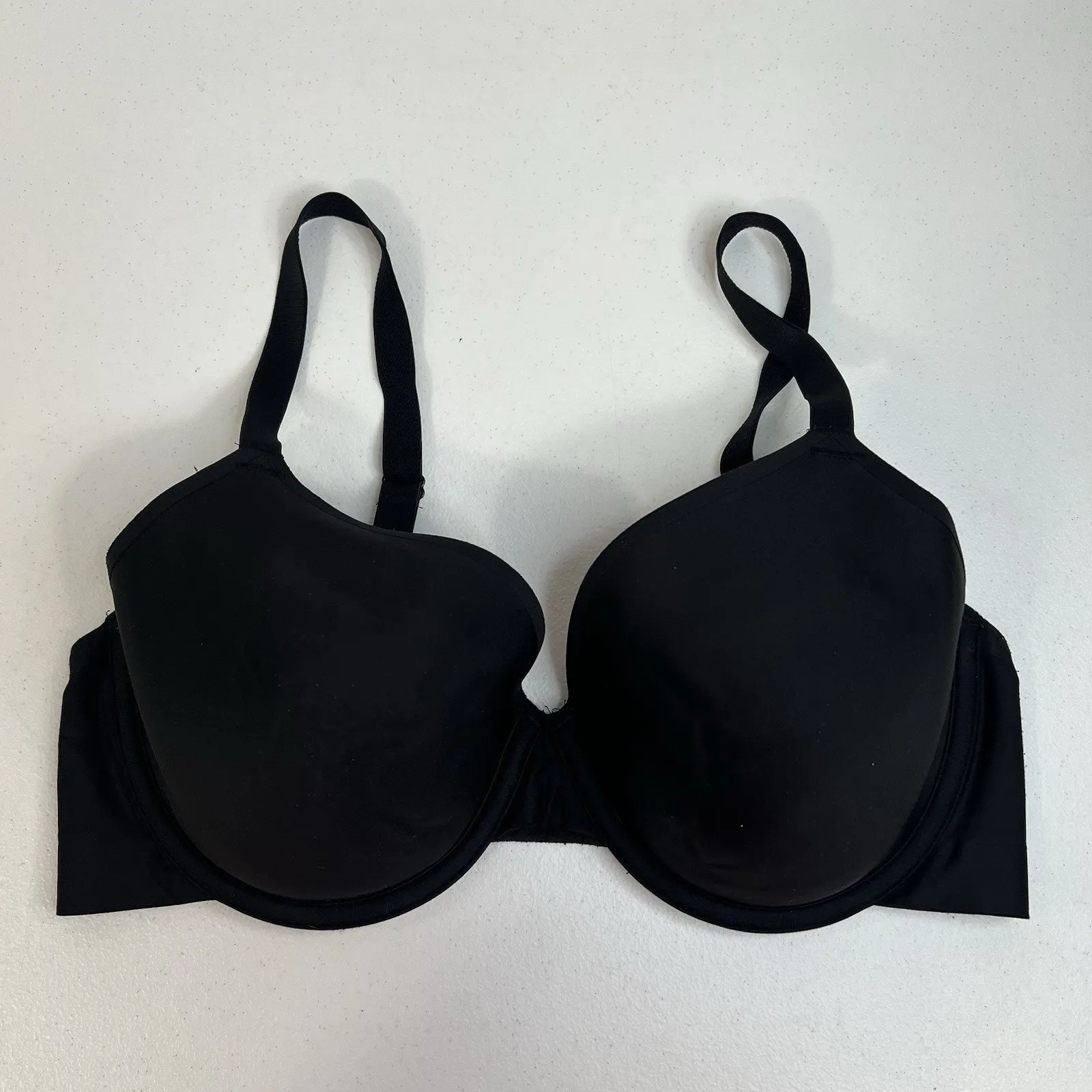 Wacoal 36D At Ease T-Shirt Bra Underwire Bra Black Seamless 853308 Women's - Image 3