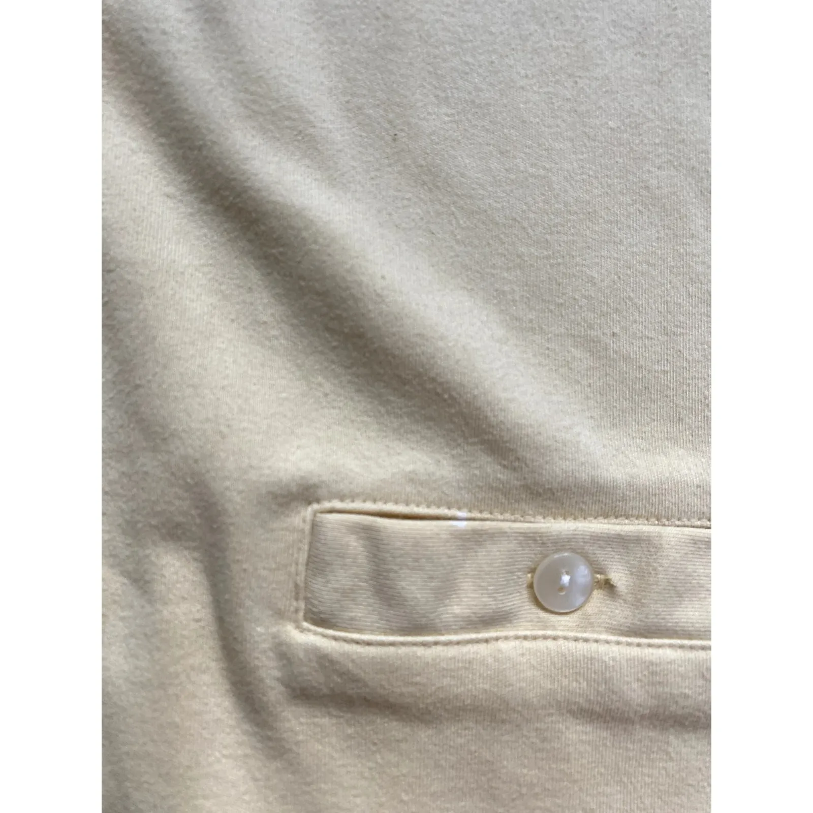 Butter Yellow Cotton Oversized Cardigan Cottage Preppy Heritage Grandpa Layering - Image 7