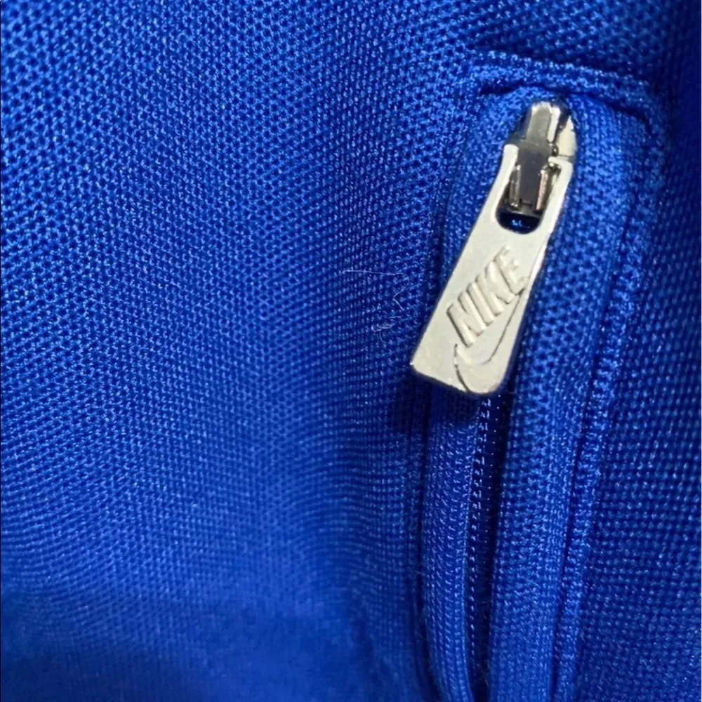 Nike Dri-Fit Blue Track Jacket - Image 5