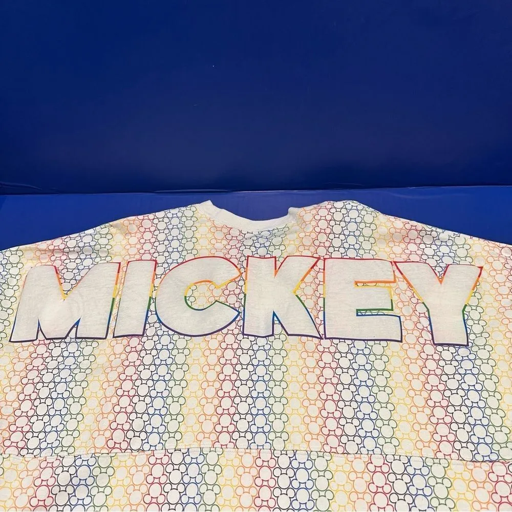Disney Spirit Rainbow Jersey MICKEY XL - Image 8