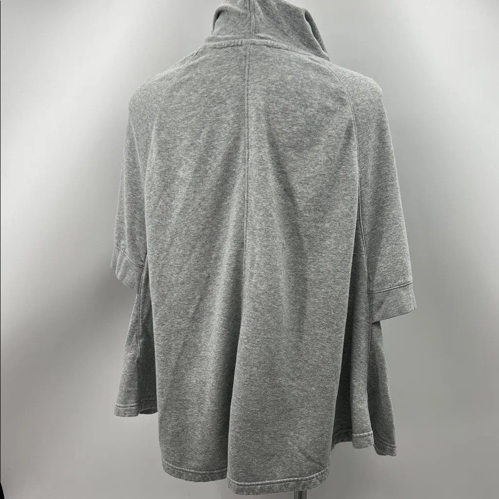 Nike Heather Gray Hooded Poncho - Image 5