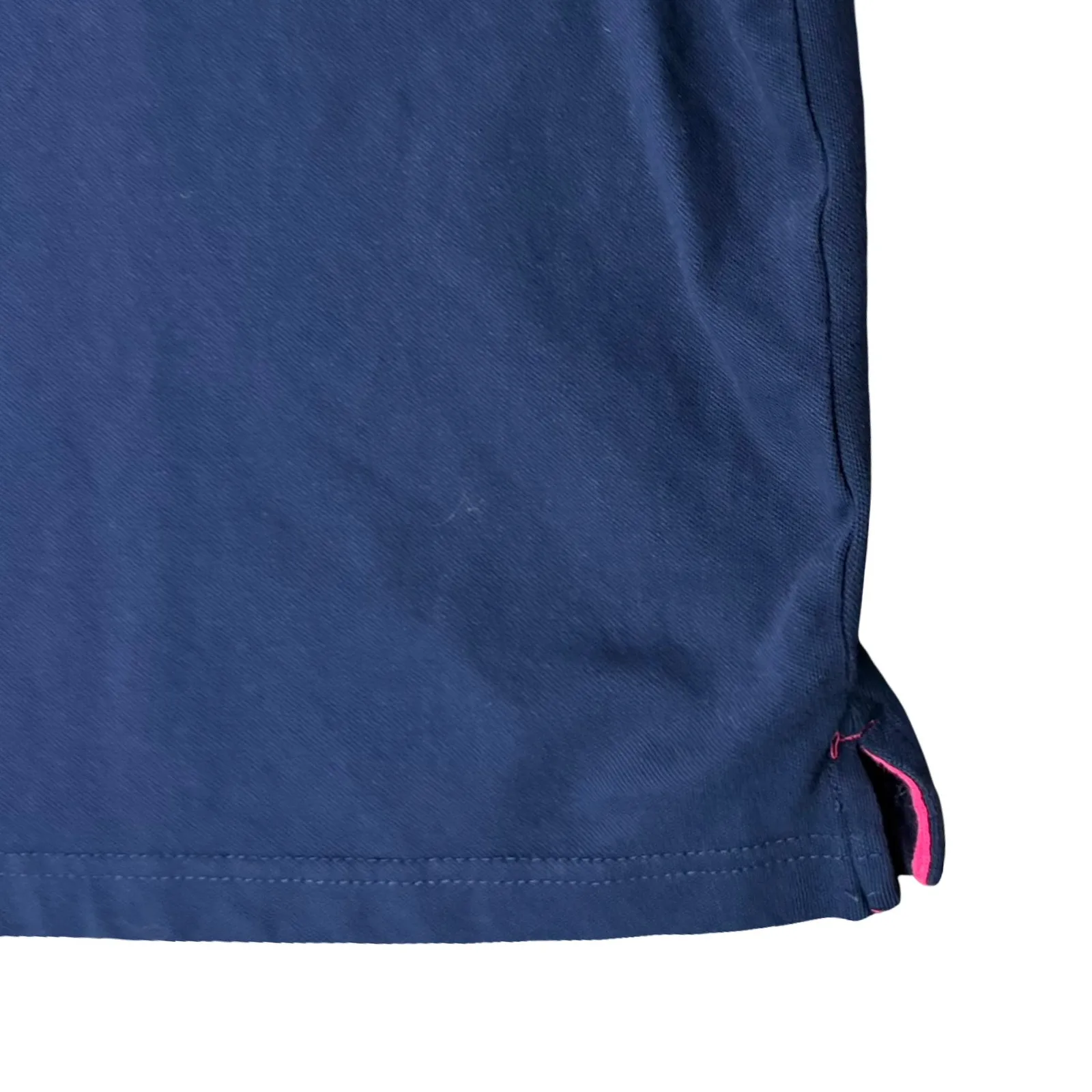 US Polo Association Blue Pink Short Sleeve Embroidered Polo Shirt Mini Dress M - Image 12