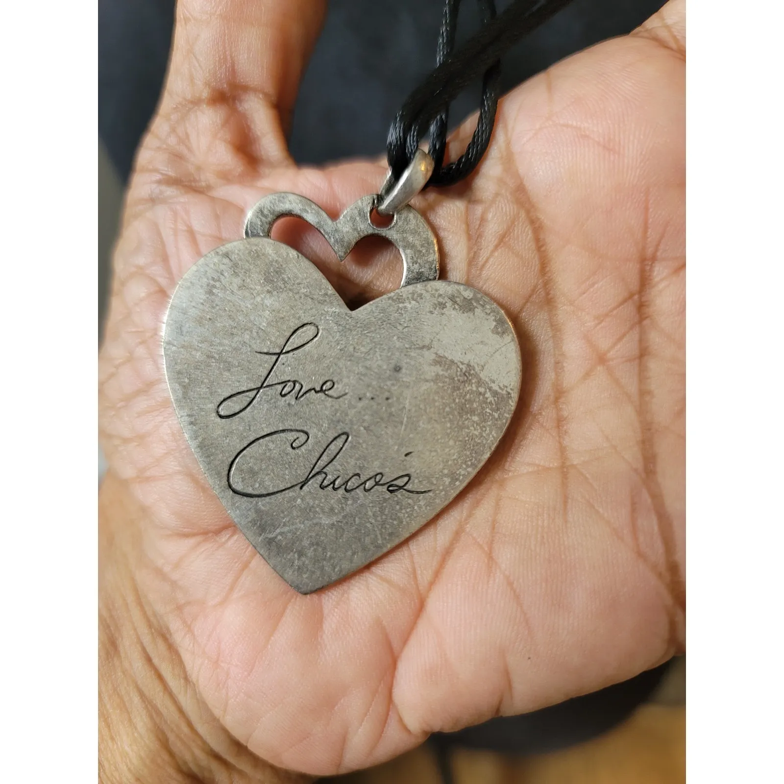 Chico's Gold-Tone Statement Bib Necklace with Textured Geometric Panels - Image 6