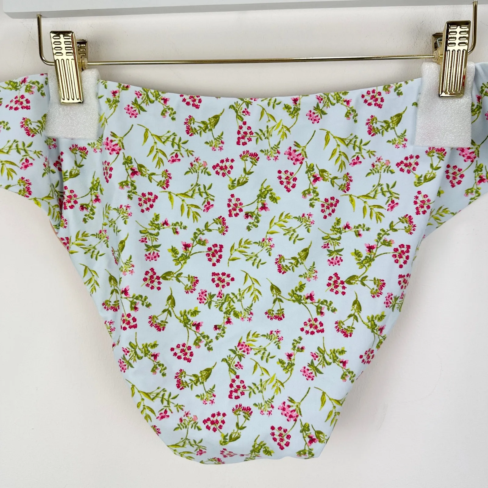 J.Crew Curved Waist Cheeky Bikini Bottom Cloud Meadow Floral Plus Size 2X NWT - Image 12