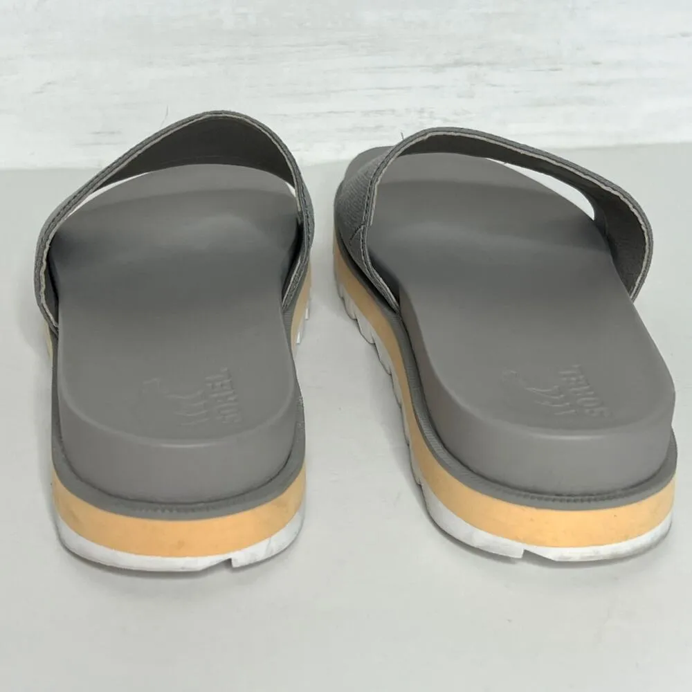 Sorel Roaming Easy Slides Grey Shoe Size 11 - Image 5