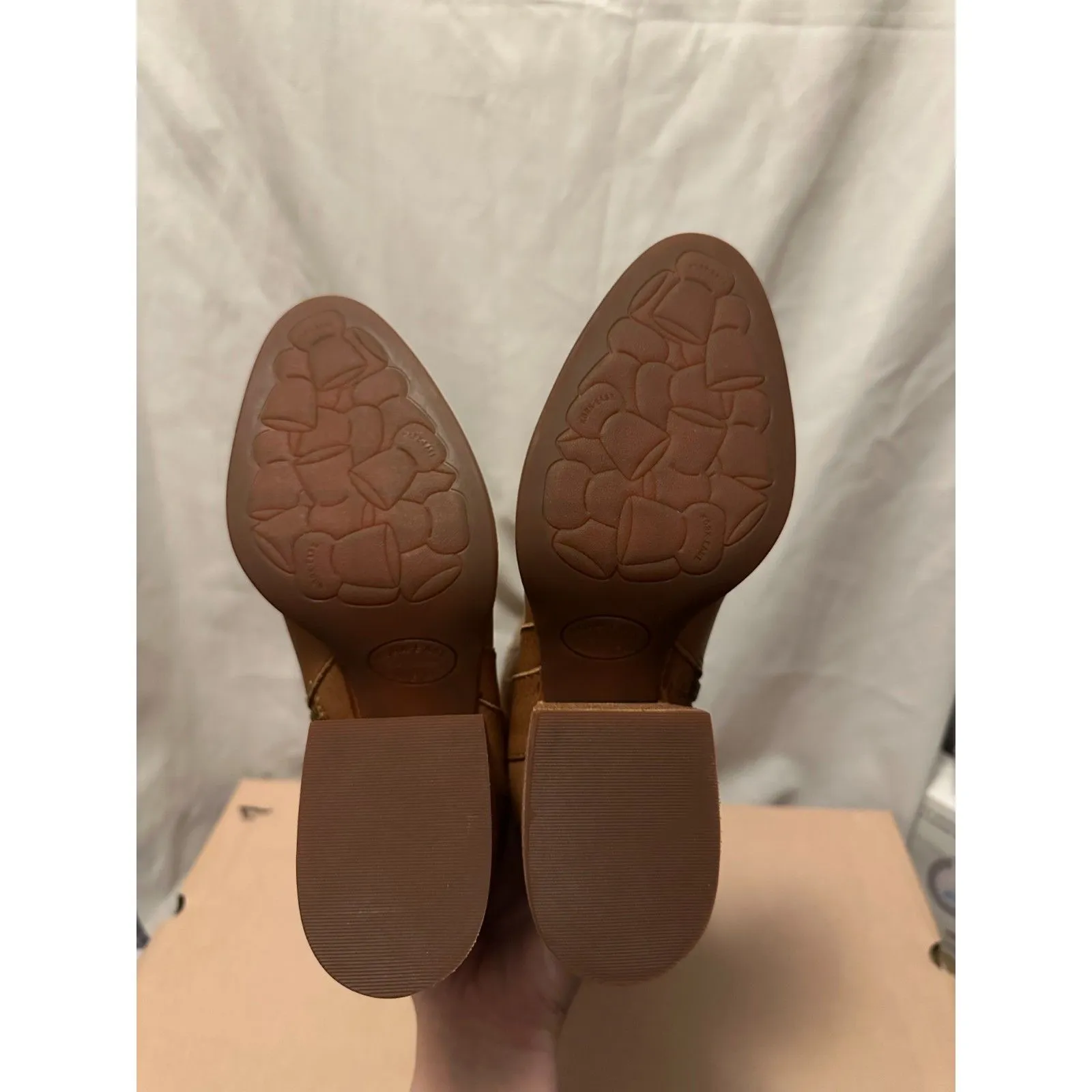 NIB Kork Ease Woman's Avril Leather High Boots Brown Size 7M - Image 4