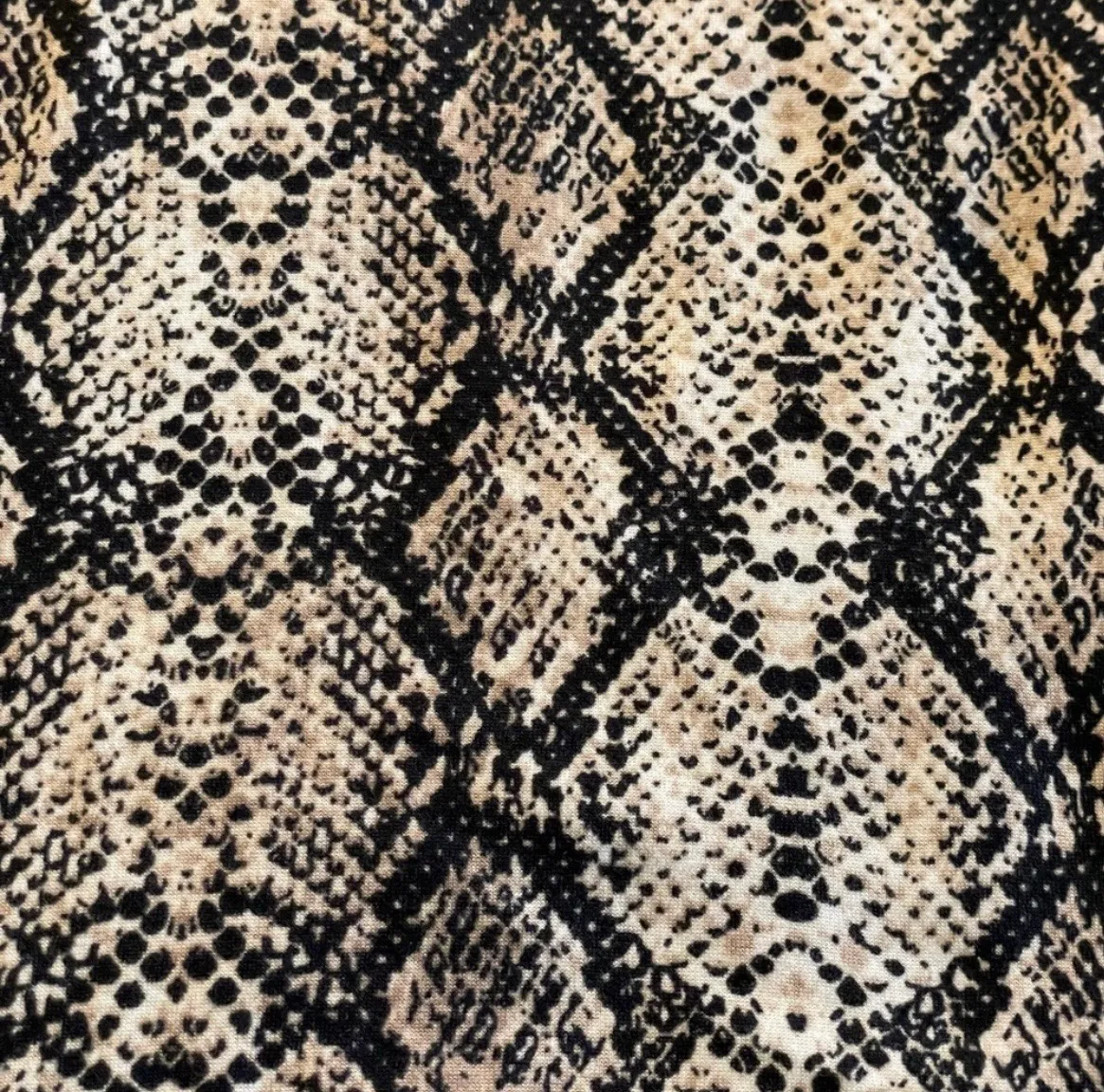 Daytrip Snakeskin Print Top, Small - Image 9