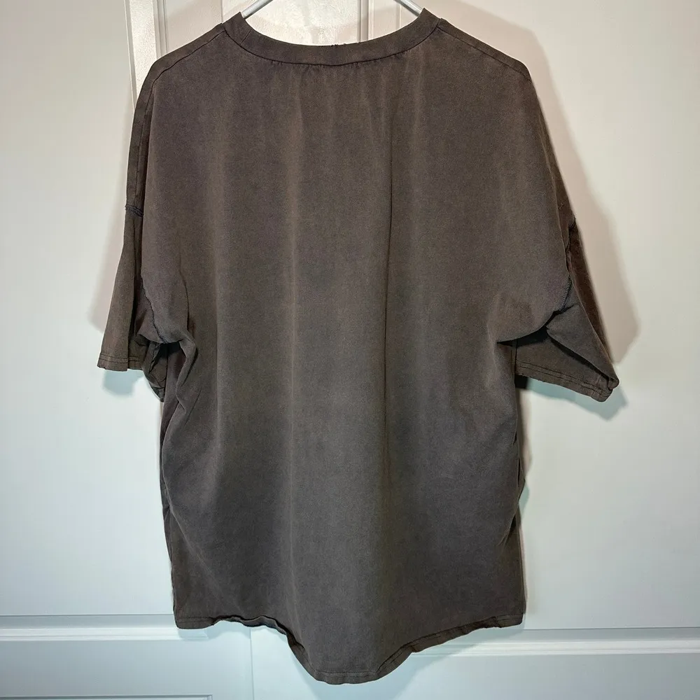 Fantastic Fawn Rolling Stones Graphic T-Shirt Dress Oversized Tee Pockets Medium - Image 6