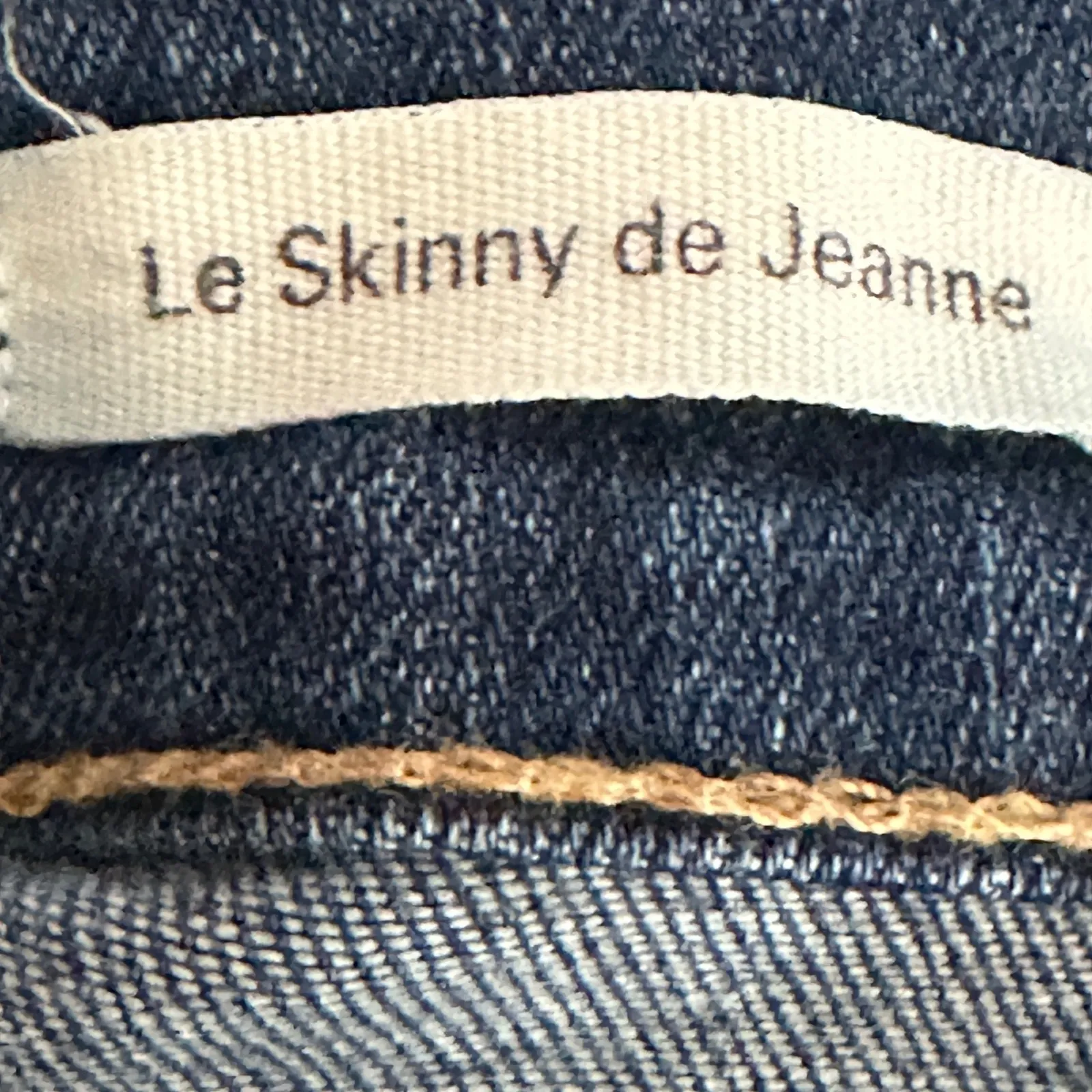 FRAME Le Skinny de Jeanne Loyola Jeans Women's Dark Wash Mid Rise‎ USA Size 26 - Image 4