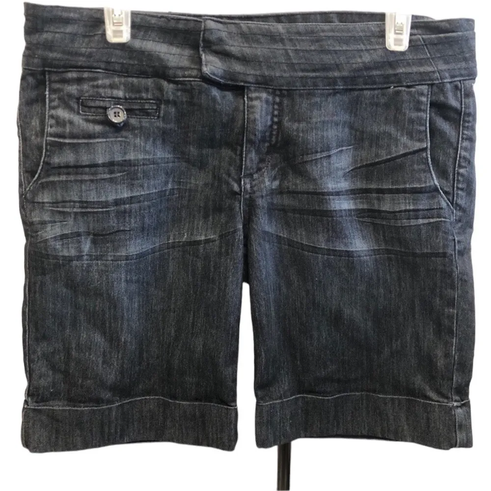 Underground Soul Bermuda Stretch Denim Blue Jean Long Shorts Mid Rise Juniors 11 Size undefined - Image 6