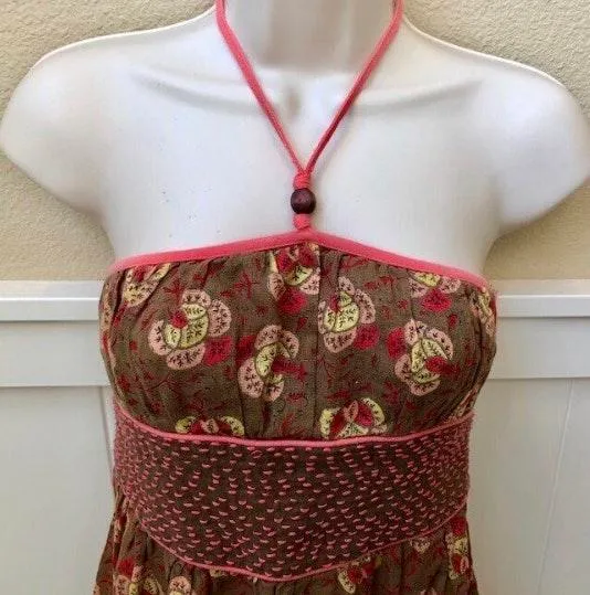 Hippie style  halter tank top. In excellent condition! Sz 0 - Image 3