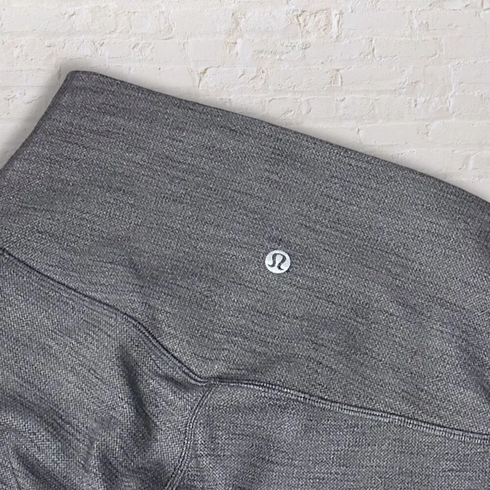 Align Pant II 25" Women 4 Hi Rise Mini Herringbone Black White LW5CFGS - Image 5