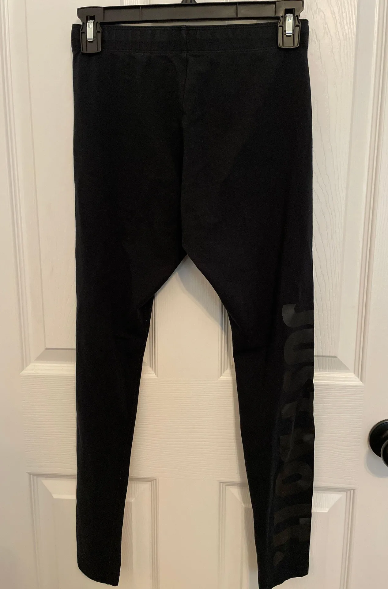 Nike Black Leggings Just Do It - Image 2