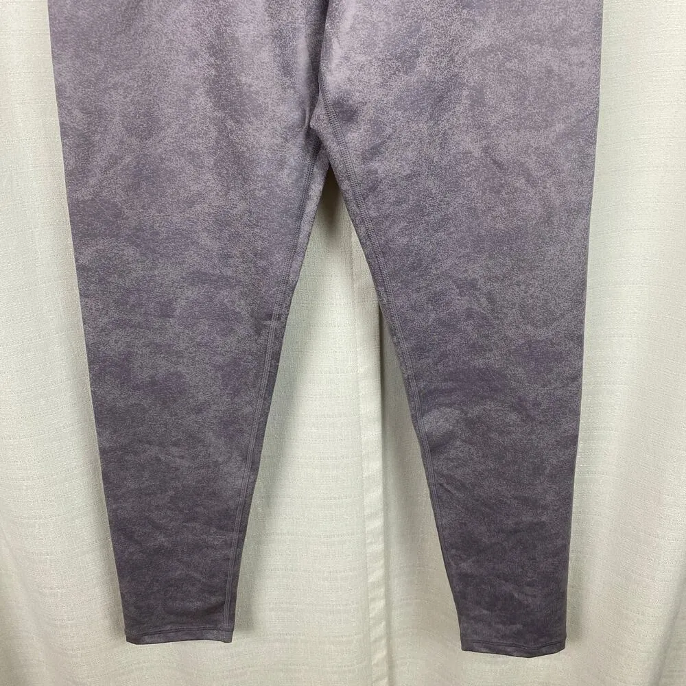 Aerie Offline Shell Purple Real Me High Waisted Crossover Leggings Sz.L NWT - Image 7