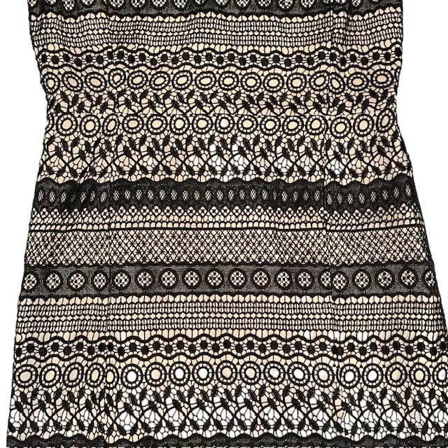 Emerson Rose Black Lace Dress Sleeveless‎ V - Image 6