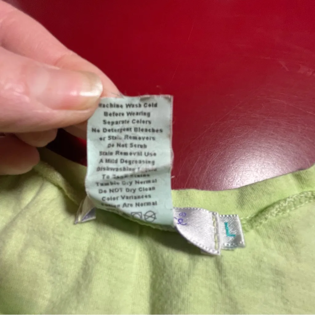 Fresh Produce Tee Shirt woman’s Large USA Cotton Casual Beach coastal comfy - Image 4