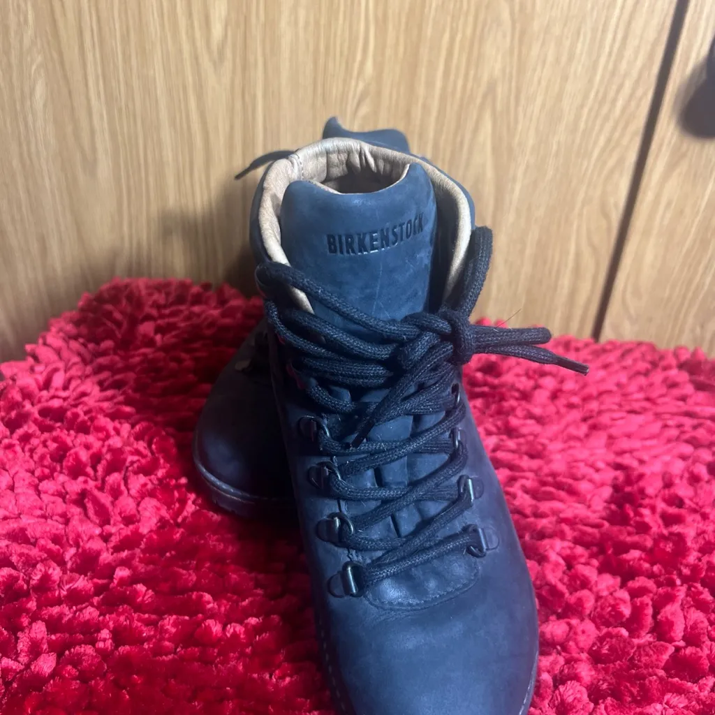 Birkenstock black  Leather Boots - Image 5