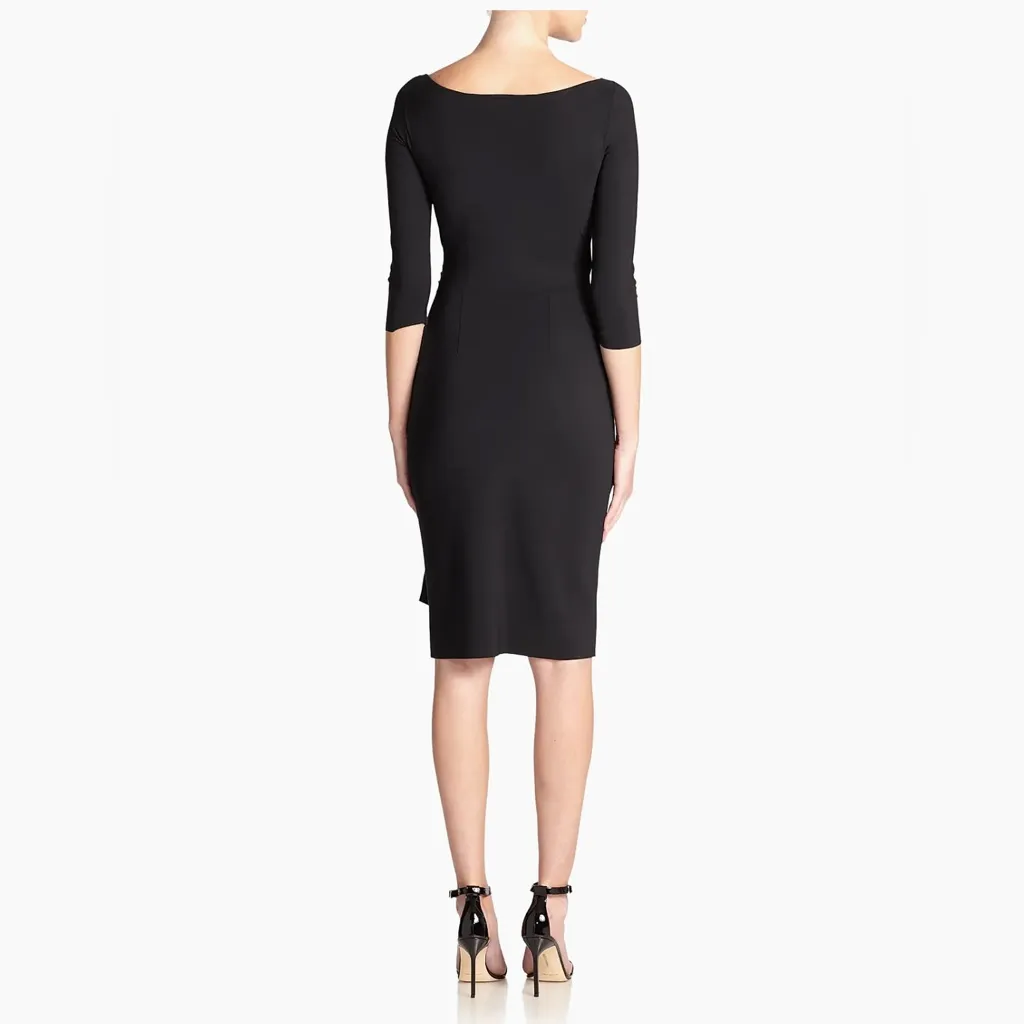 Red Chiara Boni La Petite Robe Florian Side Ruffle Dress / Sz 40/Small - Image 8