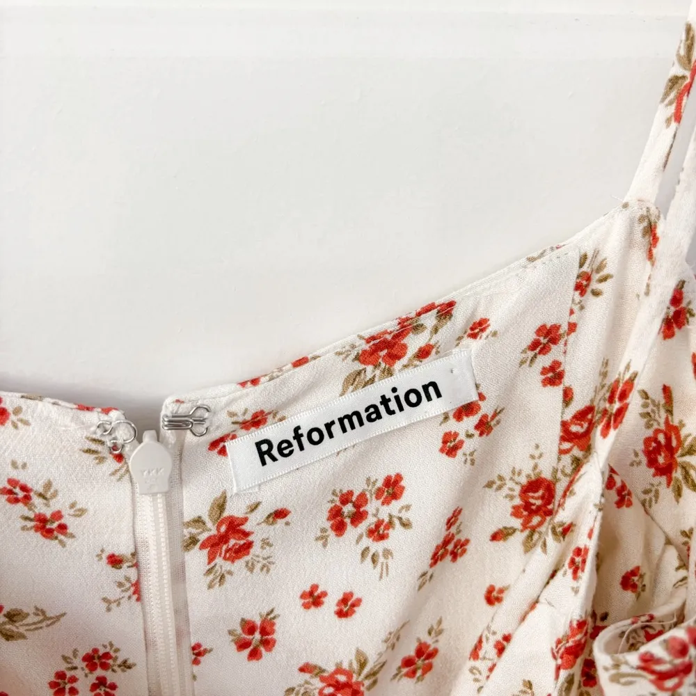 Reformation Bisque Floral Dress Colette - Image 5