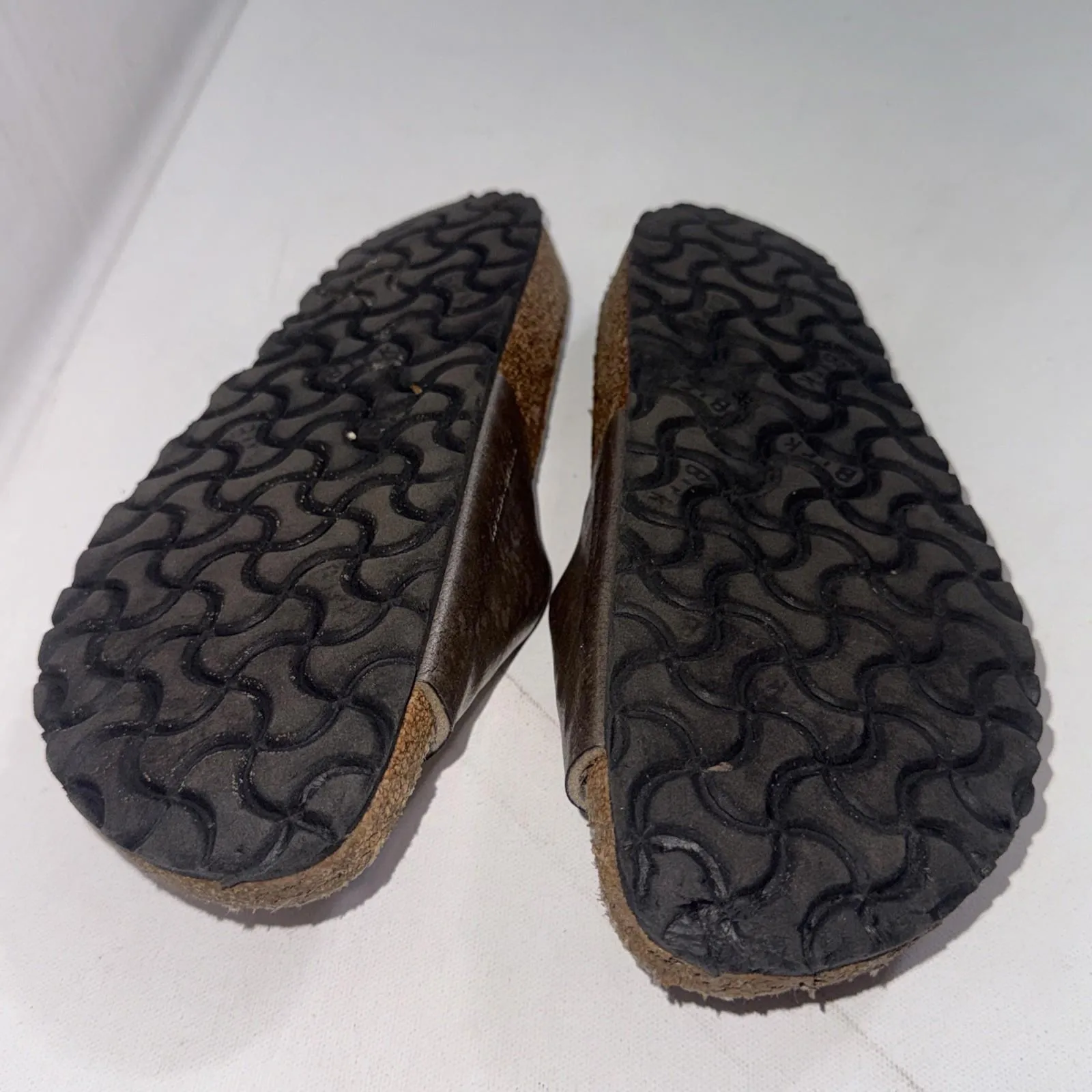 Birkenstock Luxe Catalina Cushion Gold Buckle Taupe Metallic Gorpcore Sandals 40 - Image 11