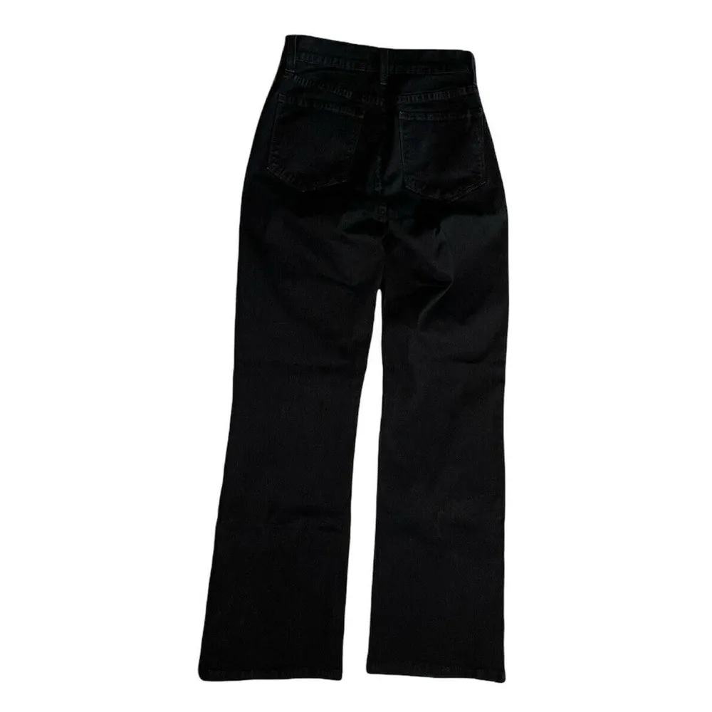 Womens NYDJ Not Your Daughters Jeans SARAH Bootcut Black Sequin Tuxedo Stripe 2 - Image 5