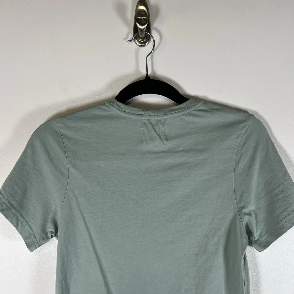 Pact Women's Size XS Blue Organic Cotton Sleeveless T-shirt‎ Fitted Casual - Image 8