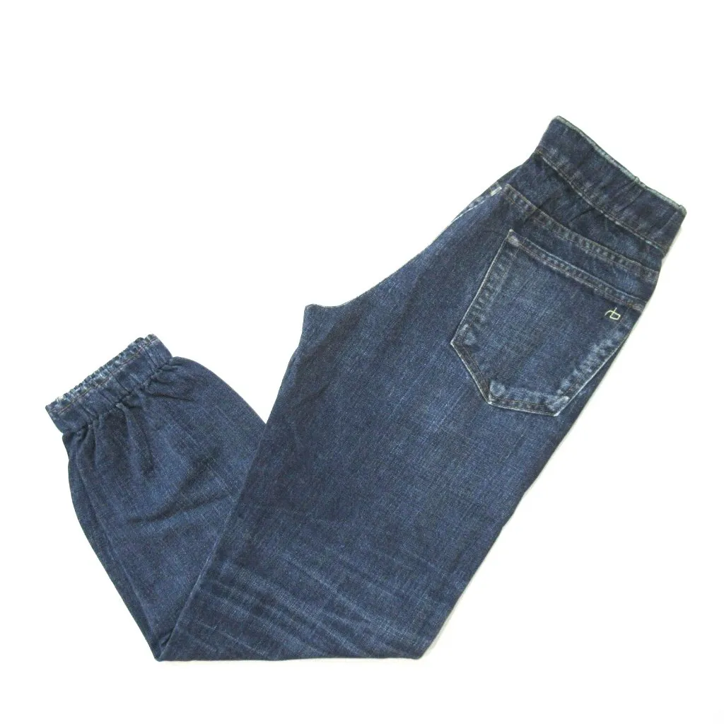 NWT rag & bone Miramar Jogger Sweatpants in Merest Photo Print Faux Jean Pant S - Image 6