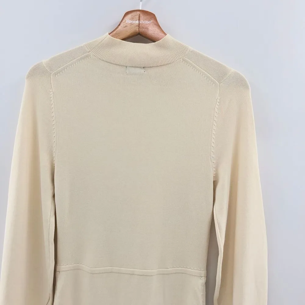 NBD  Tanner Ruched‎ Mini Dress in Ivory S - Image 10