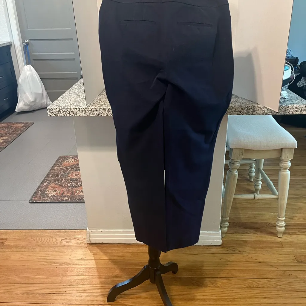 Talbots Women’s Blue Chatham side Zip Chinos - Image 2