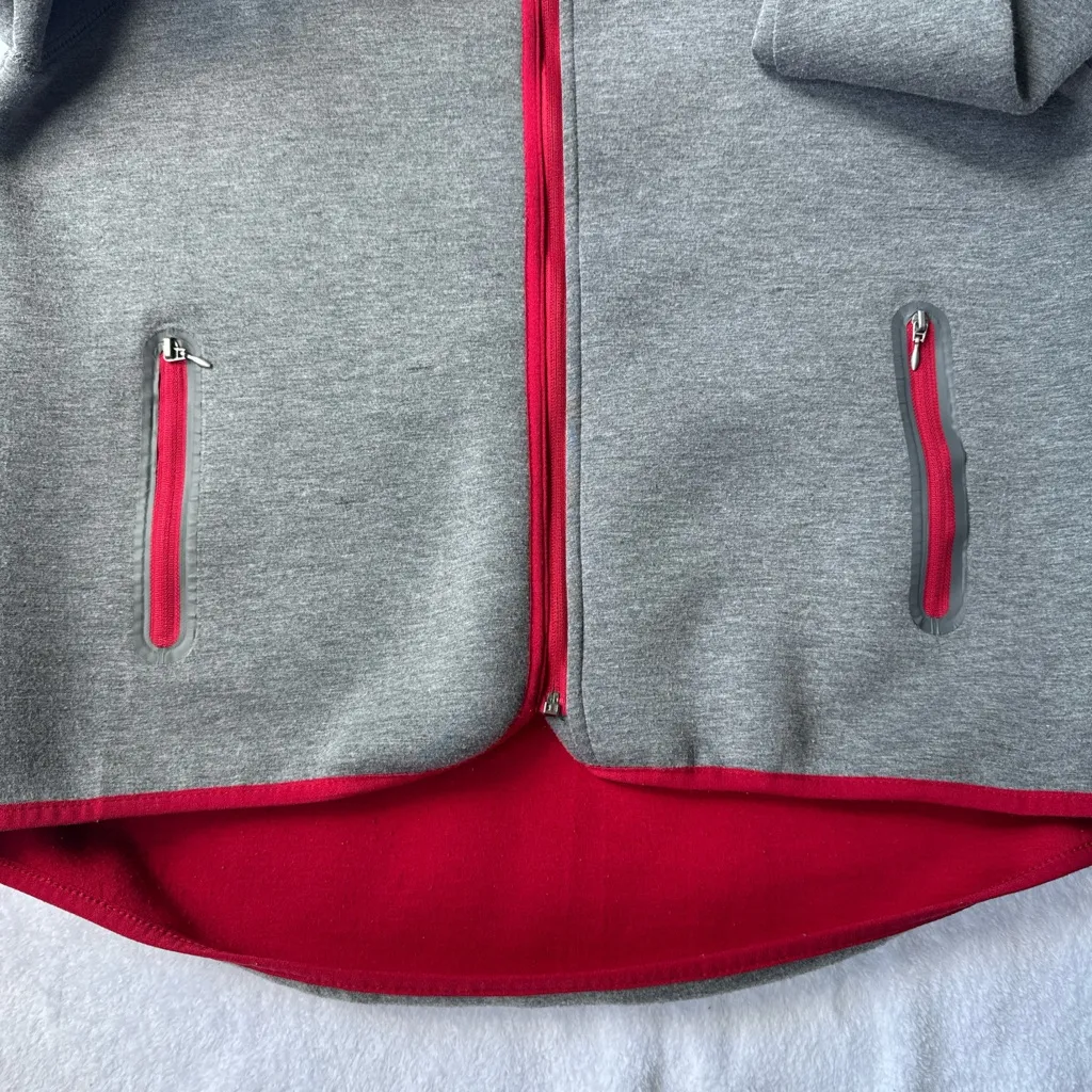 Touch by Alyssa Milano Red Jacket with Gray Lining size M Size M - Image 9